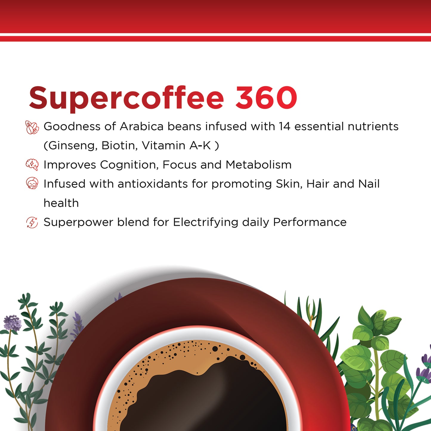 Classic Vitamin Coffee with Natural Vitamins and Antioxidants | Bornow Coffee