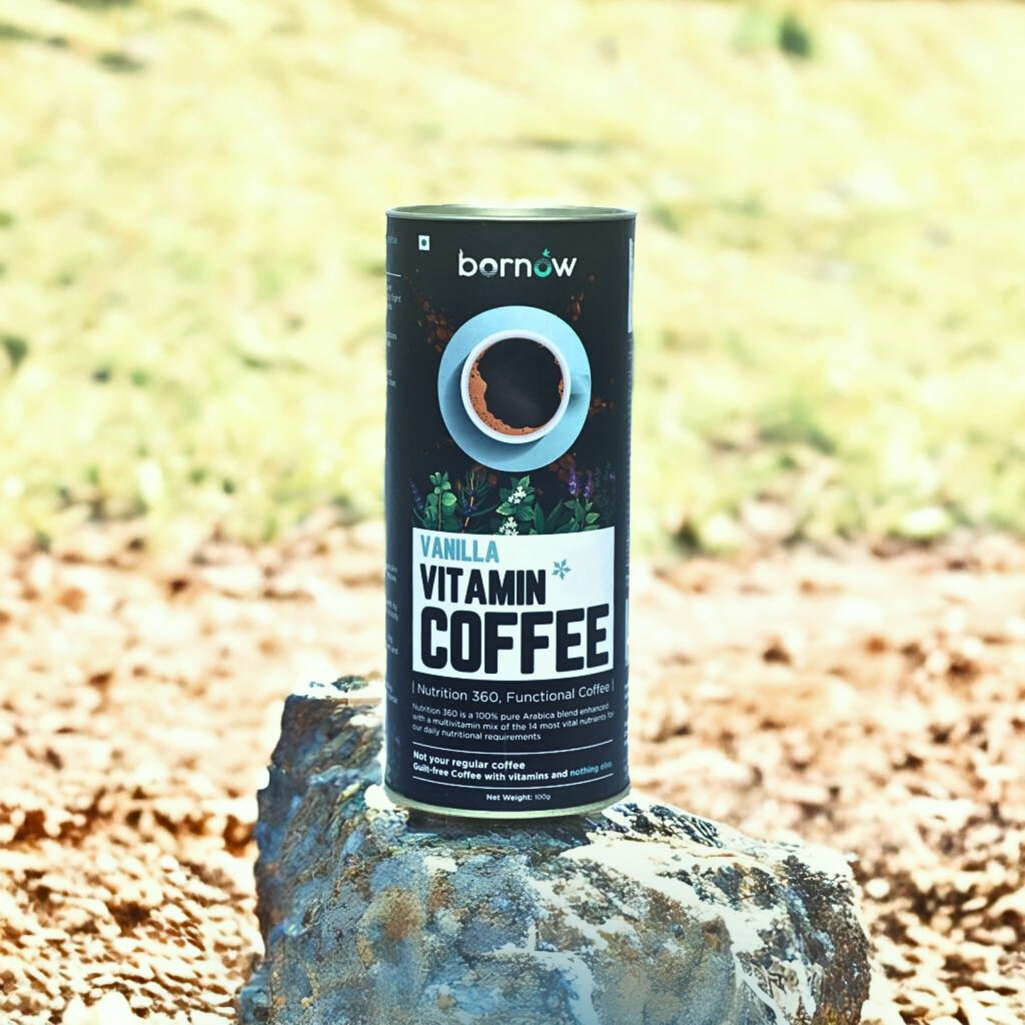 Bornow Vanilla Vitamin Coffee | 100% Pure Arabica | Freeze Dried Coffee