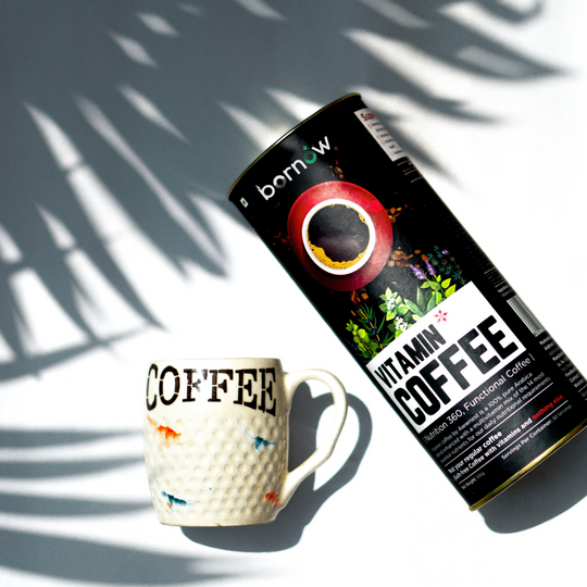 Bornow Classic Vitamin Coffee | 100% Pure Arabica | Freeze Dried Coffee