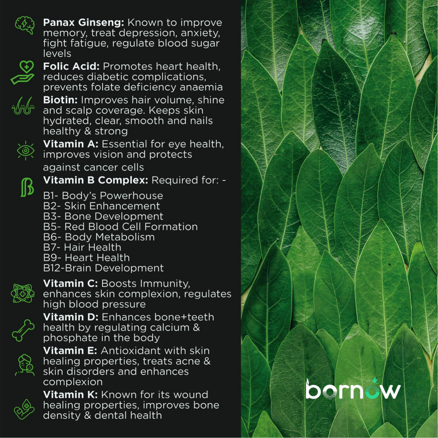 Bornow  Hazelnut Vitamin Coffee | 100% Pure Arabica | Freeze Dried Coffee